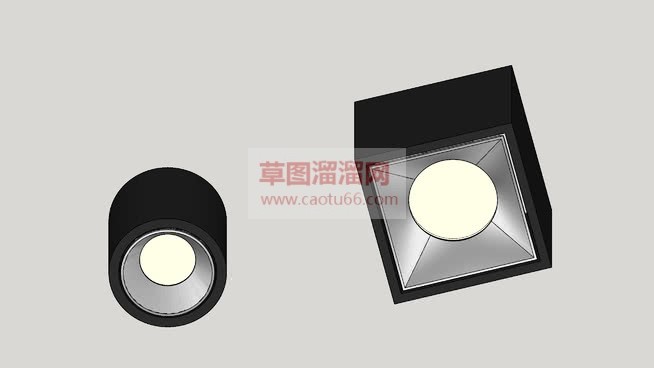 筒灯天花灯免SU模型