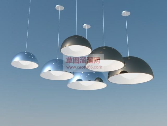 现代工业风吊SU模型