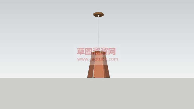 装饰小吊灯灯SU模型