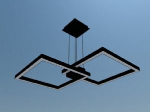 LED吊灯素SU模型