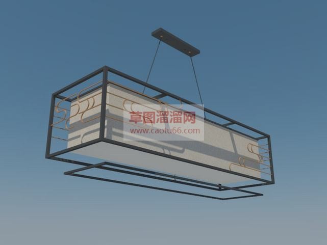 中式灯具免费SU模型