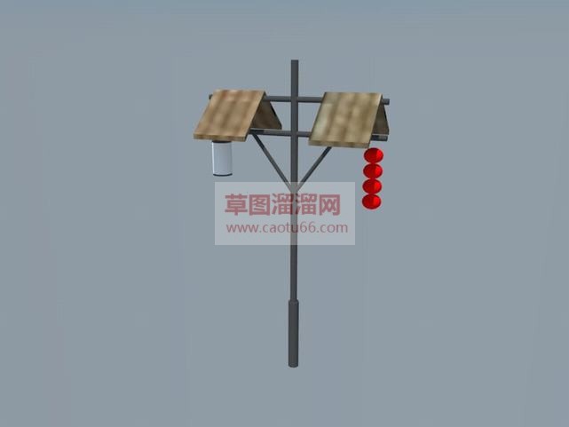 中式古代场景SU模型