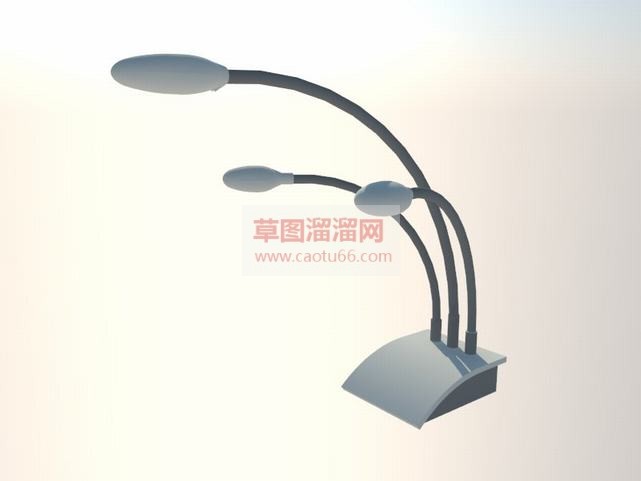 现代三头灯台SU模型