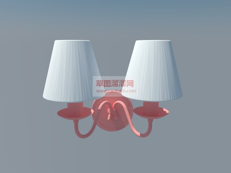 女儿房壁灯灯SU模型