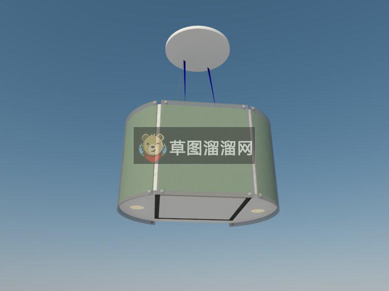 吊灯灯具SU模型