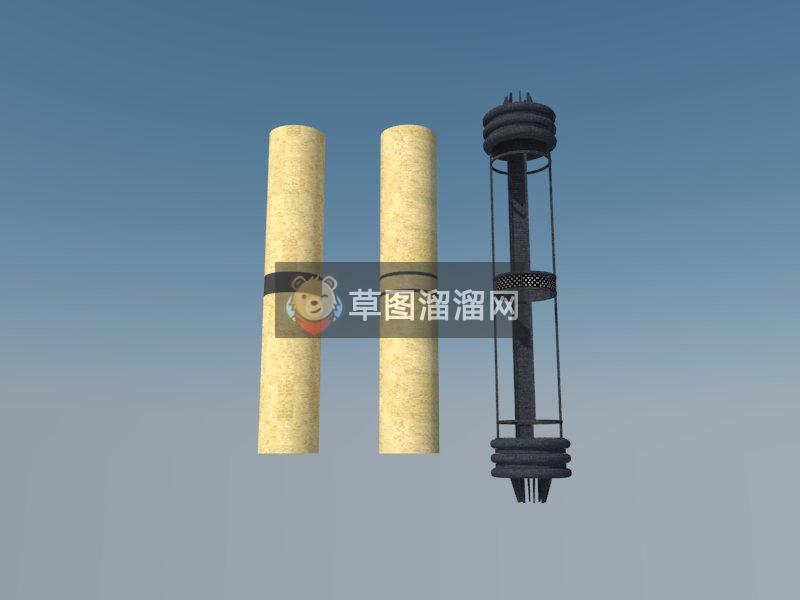 壁灯灯具SU模型