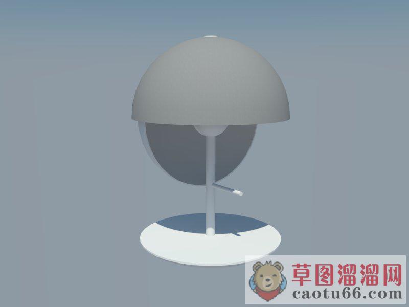台灯灯具SU模型