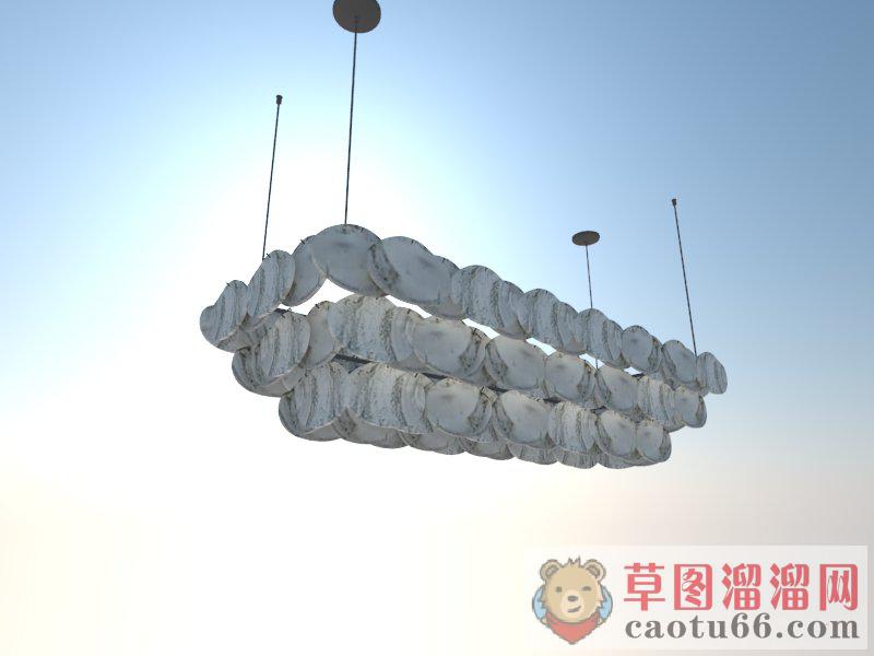 装饰吊灯灯具SU模型