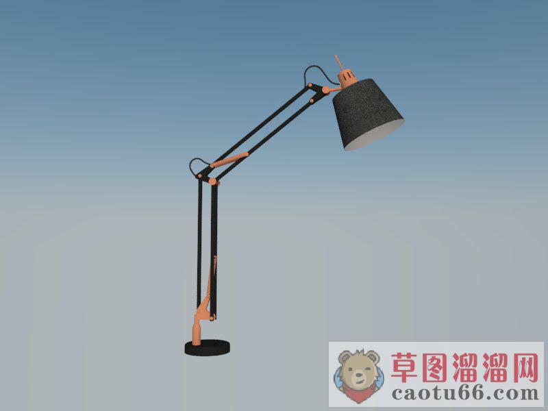台灯桌灯SU模型