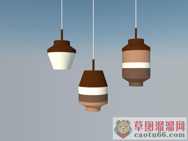 装饰吊灯灯具SU模型