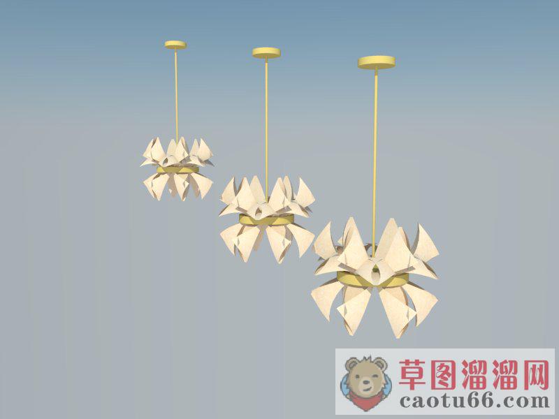 装饰吊灯灯具SU模型