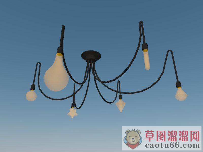 装饰吊灯灯具SU模型