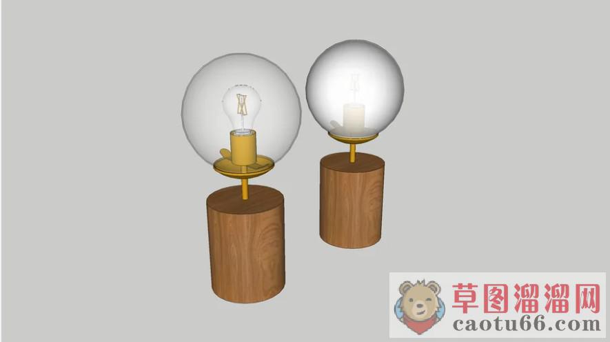 装饰灯具SU模型