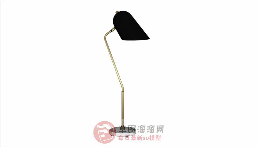 台灯桌灯灯具SU模型