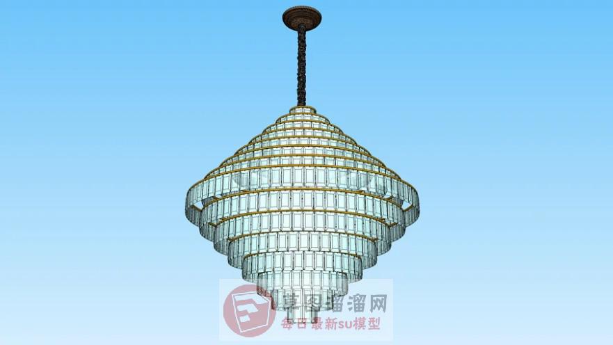 吊灯SU模型