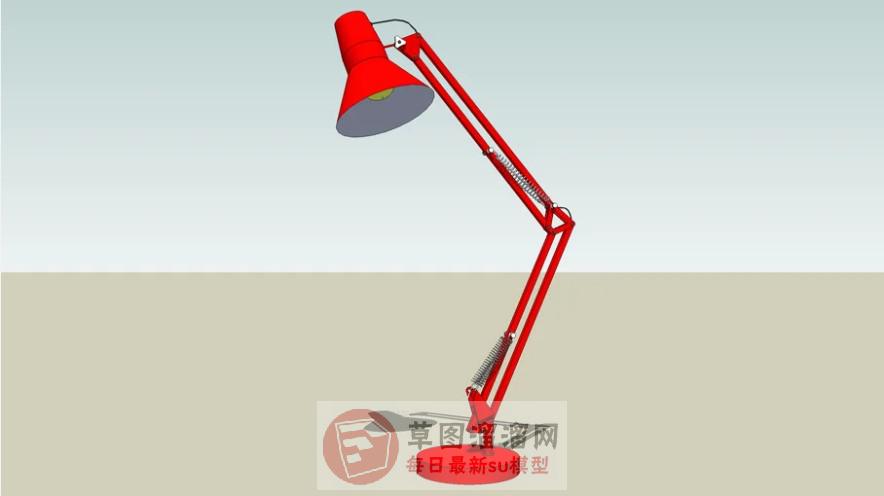 台灯桌灯灯具SU模型