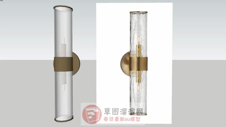 壁灯灯具SU模型