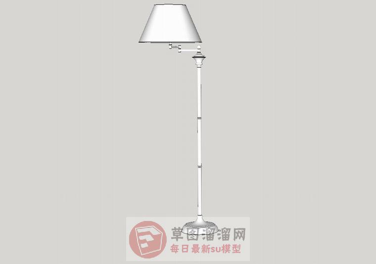 落地灯灯具SU模型