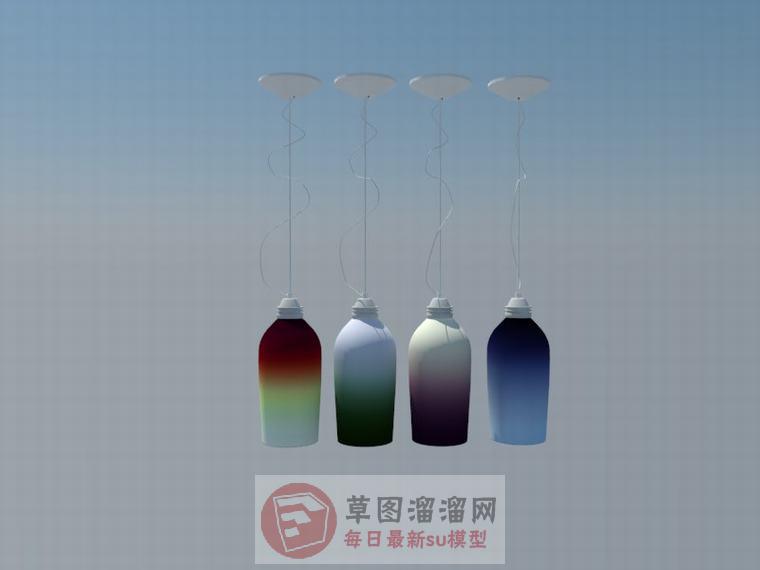 装饰吊灯灯具SU模型