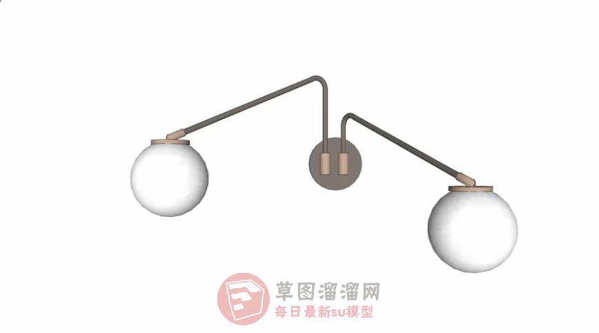 壁灯灯具SU模型