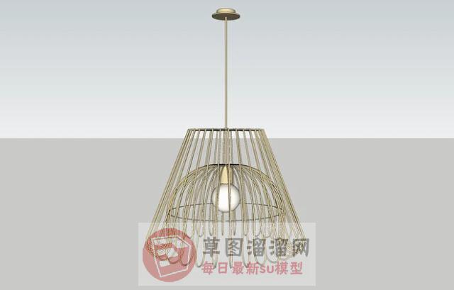 吊灯灯具SU模型