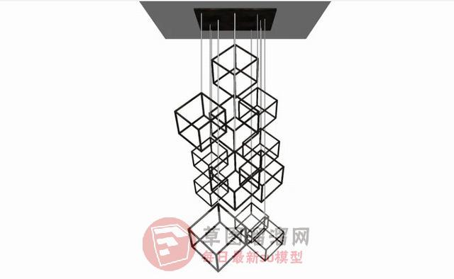 装饰吊灯SU模型