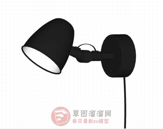北欧壁灯灯具SU模型