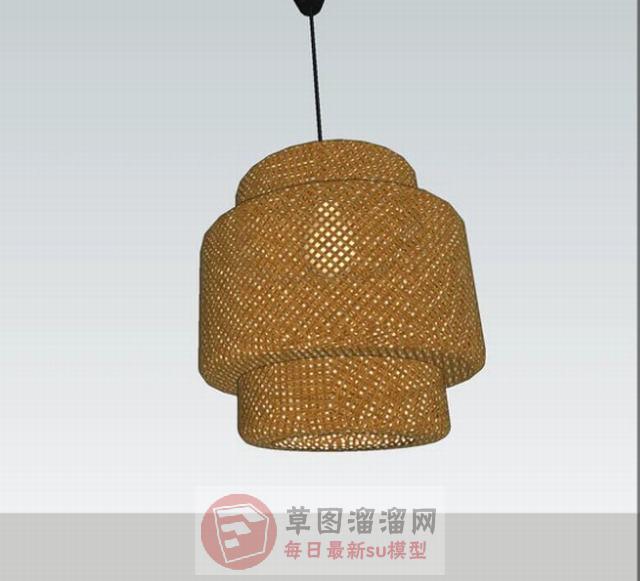 吊灯灯具SU模型