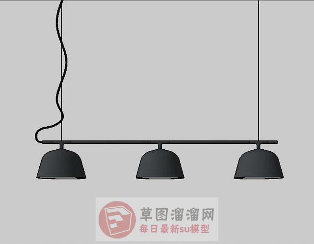 吊灯灯具SU模型