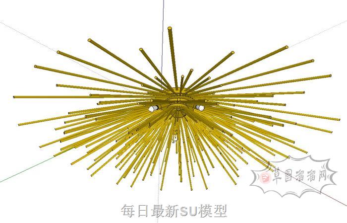 装饰灯具SU模型