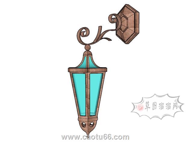 壁灯SU模型