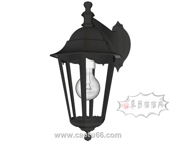 壁灯SU模型