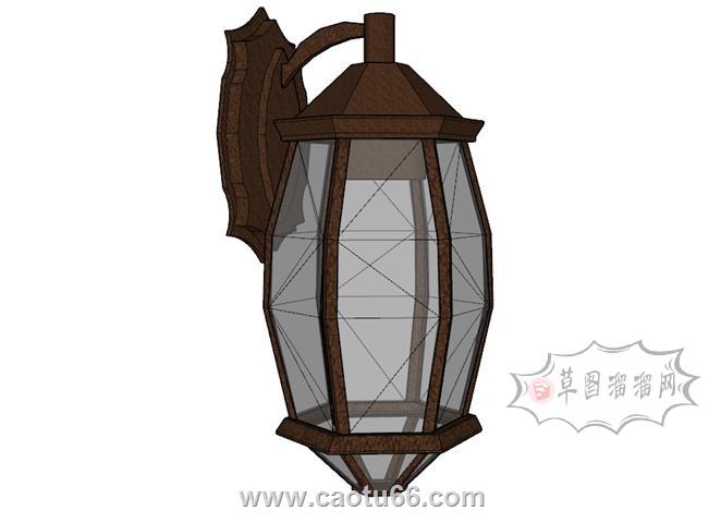 壁灯SU模型