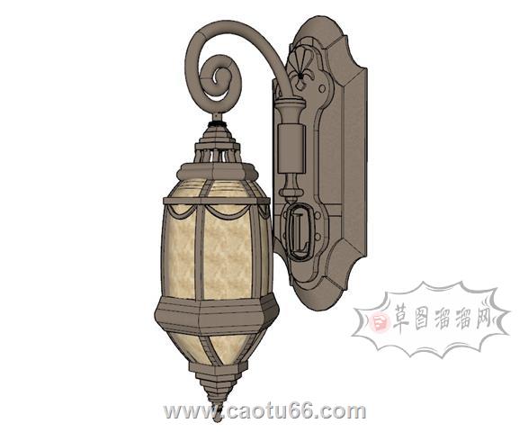 壁灯SU模型