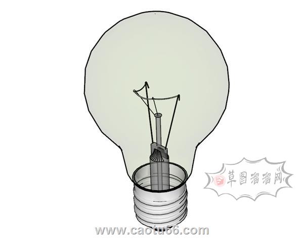 电灯泡SU模型