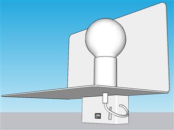 壁灯灯具SU模型