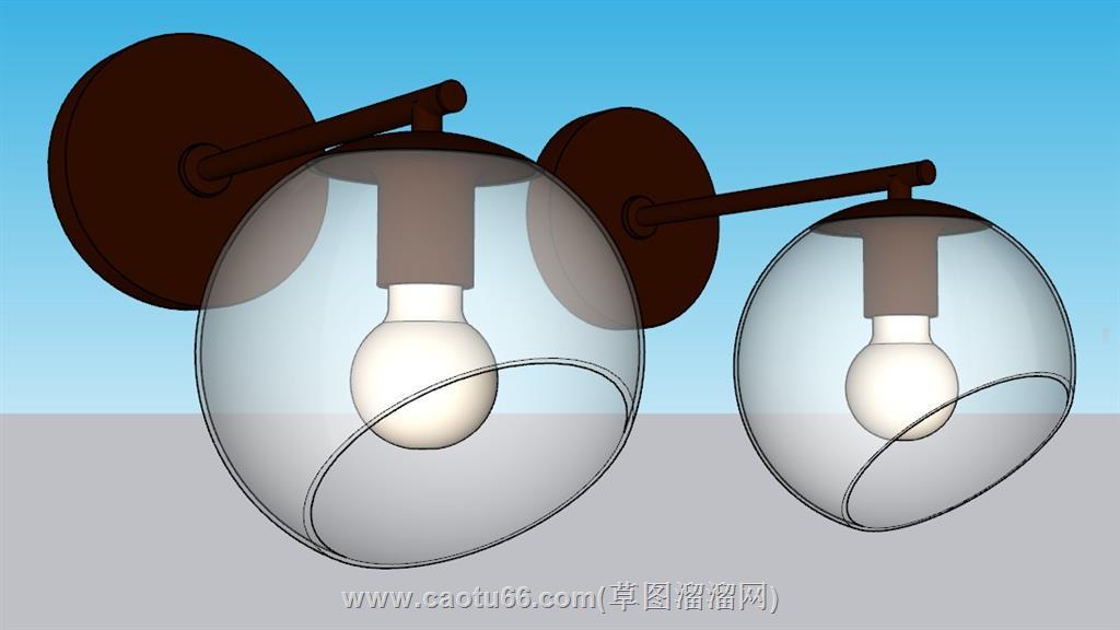 壁灯灯具SU模型