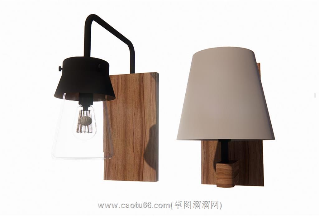 壁灯SU模型