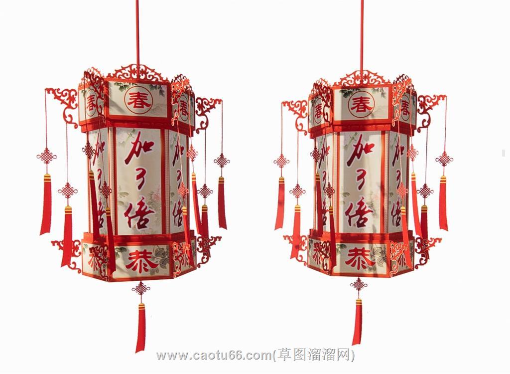 灯笼SU模型