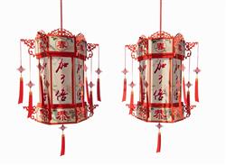 灯笼SU模型