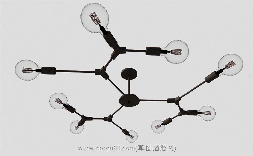 枝形吊灯SU模型