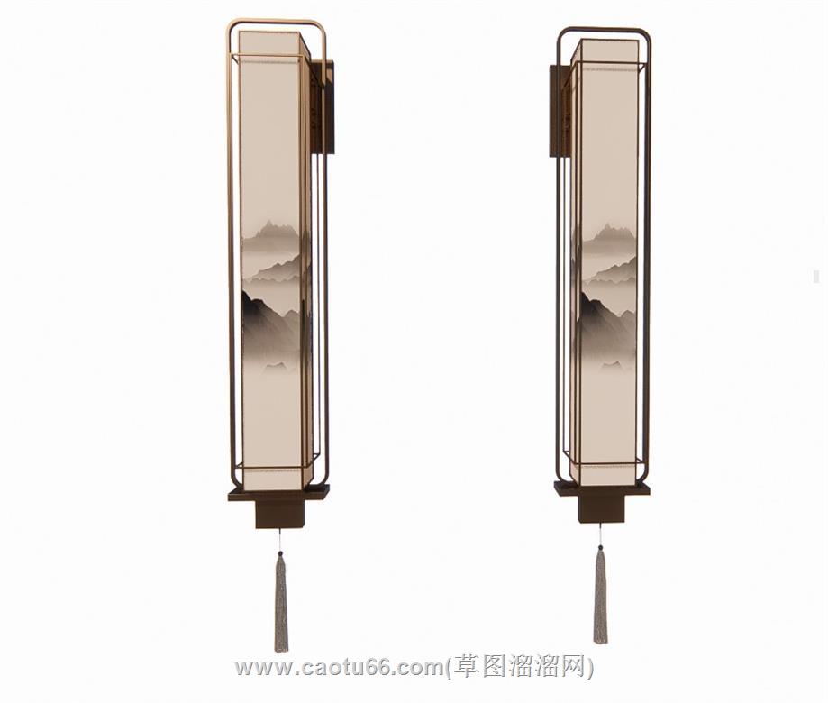 壁灯SU模型