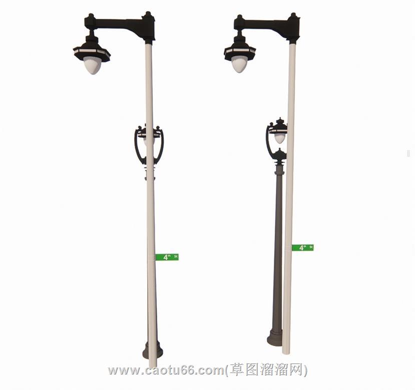 路灯SU模型