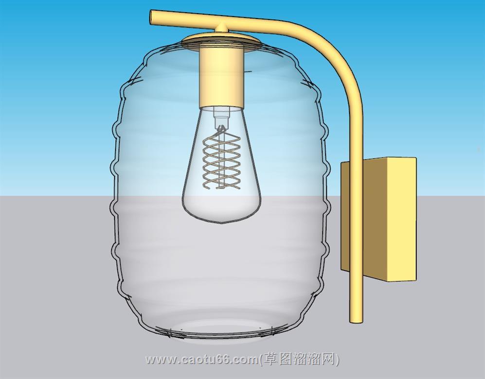 壁灯灯具SU模型