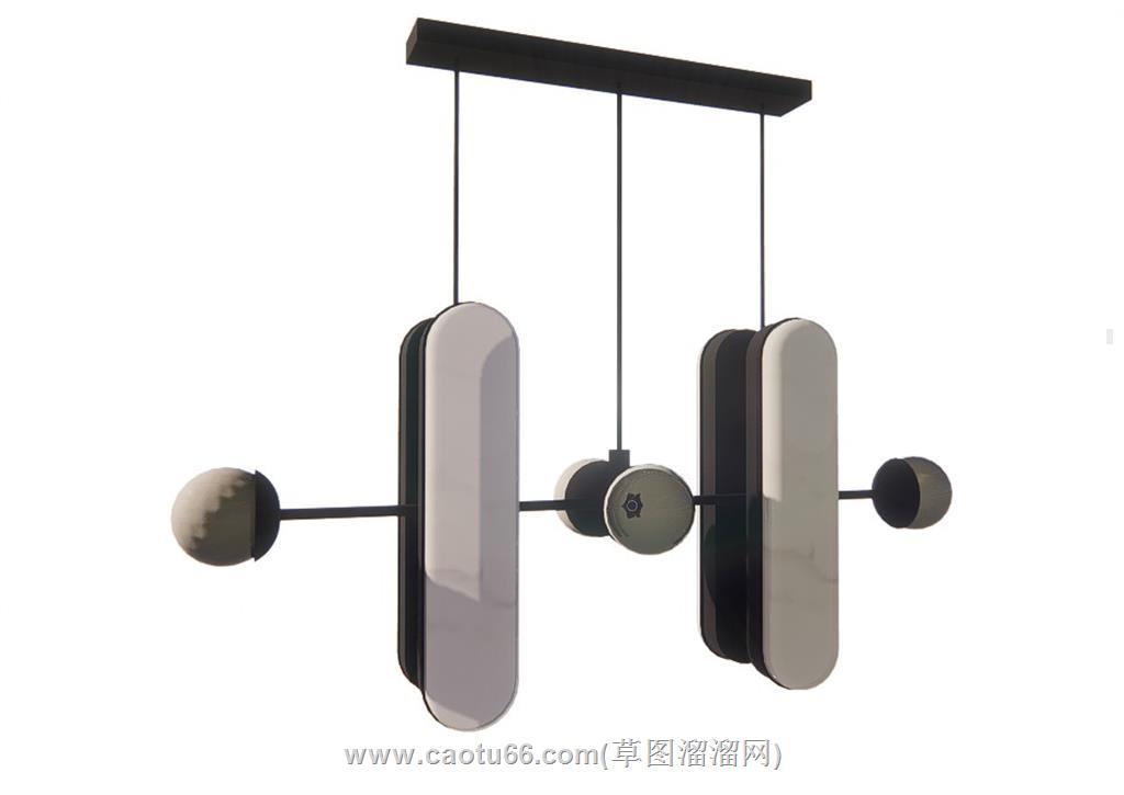 吊灯SU模型