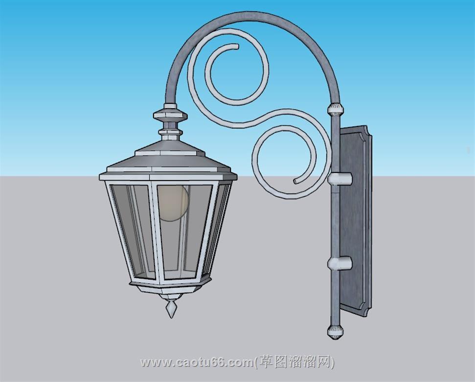 壁灯灯具SU模型