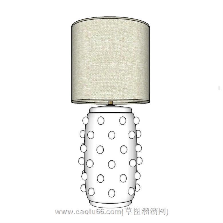桌灯台灯SU模型