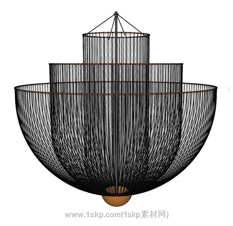吊灯SU模型