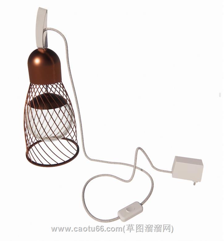 落地灯灯具SU模型