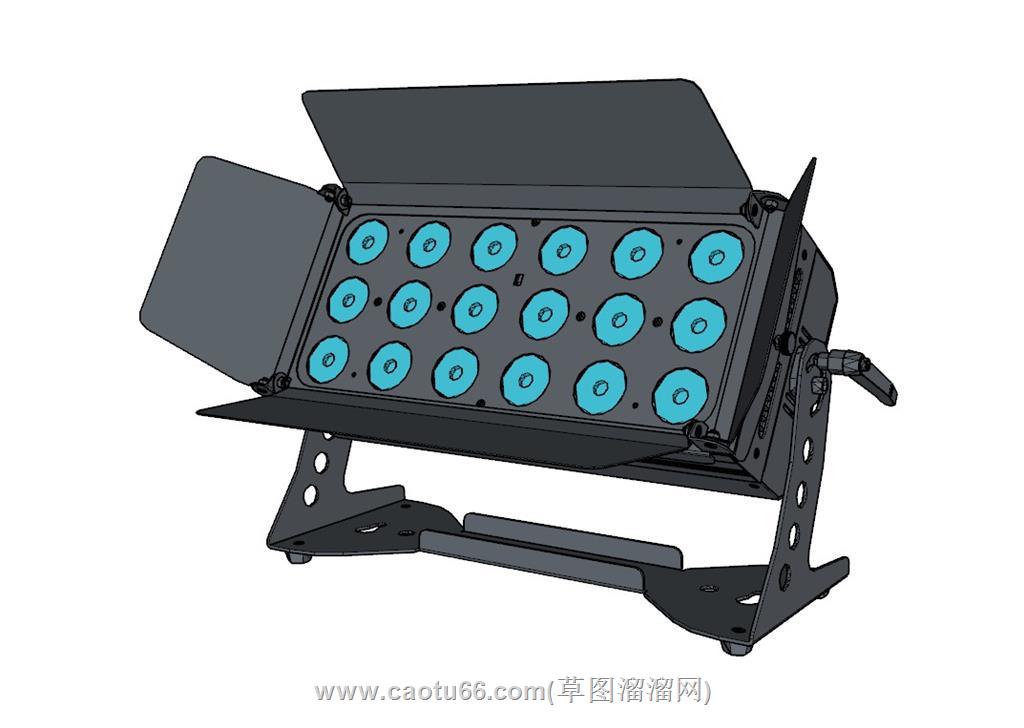 舞台照明灯SU模型
